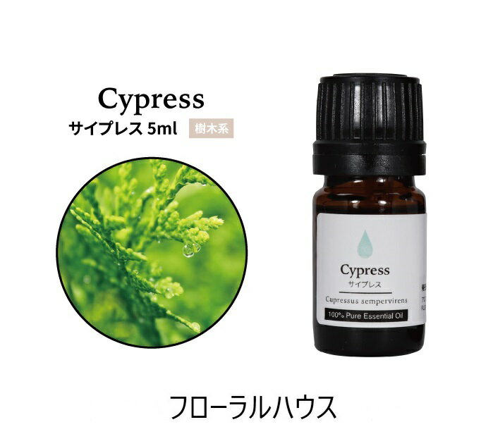 アロマオイル サイプレス 精油 エッセンシャルオイル　5ml