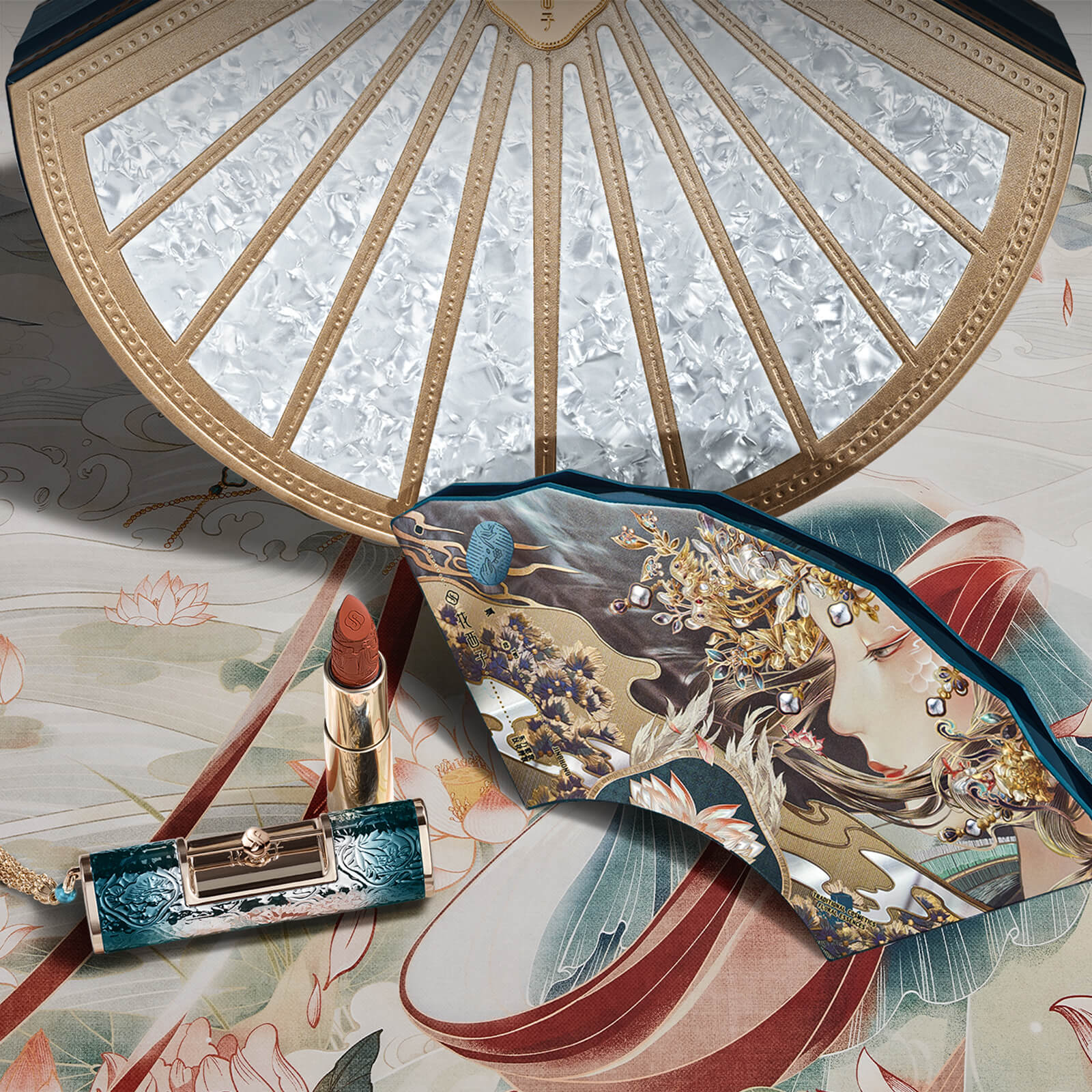 「最大2,023円オフクーポン配布中」【ポイント5倍】【公式】花西子 Florasis 洛神賦 アイシャドウパレット 高発色 崩れにくい 保湿感 密着力が高い 上品な質感 理想の目元 ナチュラルメイク 落ちにくい 彫刻仕様 パレット アイメイク アイシャドー 中国コスメのサムネイル