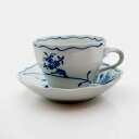 【カールスバード】ブルーオニオン ECO コーヒーカップ/ソーサー 210cc【結婚祝】【出産祝】【退職祝】【引越祝】【還暦祝】【記念品】