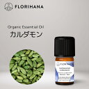 【 フロリハナ 公式 】 カルダモン オーガニック 精油 5g(5.44ml) Cardamom 【 エコサート スパイス系 エッセンシャルオイル アロマオイル アロマ アロマテラピー ルームフレグランス 香水 フランス 有機栽培 無添加 Florihana 】