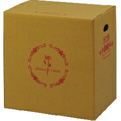 宅配ボックス　　P-1（寄せ鉢4号・5号用　アレンジ3L用）　　上開きタイプ　135サイズ　25組　花材・資材　配送ボックス　　2020mass