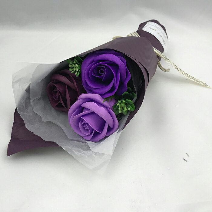 ソープフラワー花束ベアプレゼントケース入りおしゃれ誕生日お悔み結婚祝い母の日ソープ0209_50