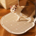 砂取りマット トイレマット 猫用 猫砂キャッチャー 犬 猫砂マット 猫砂飛散防止 猫砂取りマット 滑り止めマット 清潔簡単 猫のトイレ用品 飛び散り防止マット
