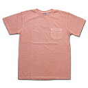 メール便 Good On グッドオン S/S POCKET TEE ショートスリーブポケットTシャツ P-CORAL コーラルピンク カットソー COTTONUSA MadeinJAPAN GOST0903