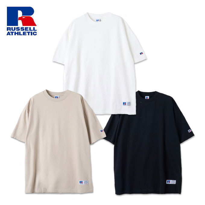 乐天商城 - メール便 RUSSELL ATHLETIC ラッセルアスレティック Campus Jersey TEE Tシャツ ユニセックス 101261-003