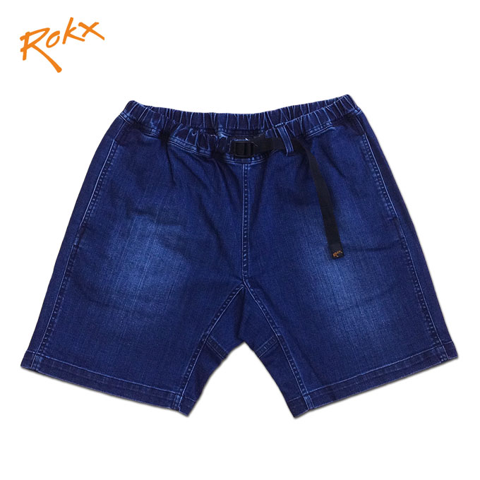 ROKX ロックス DENIM ROKX SHORT デニムロックスショーツ DARK USED ショートパンツ クライミング ボルダリング アウトドア RXMS243014