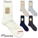 [ mauna kea }EiPA 2iؑփE[\bNX Socks Cotton Hemp wool   C Y fB[X MadeinJAPAN ޗ { 11382 21382