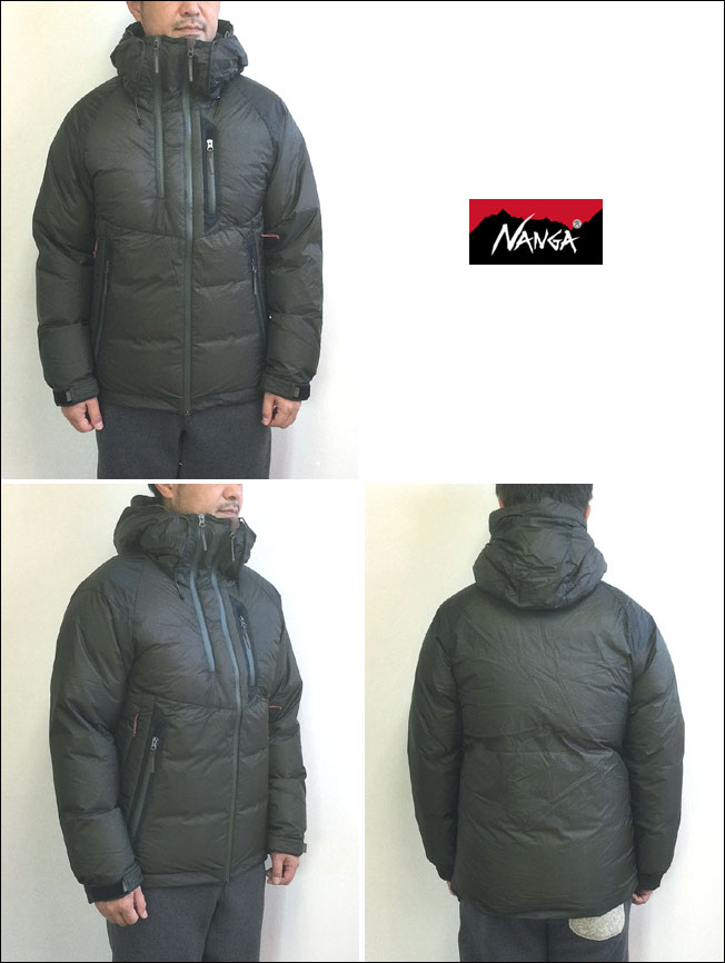 NANGA オーロラライトダウンジャケット AURORA LIGHT DOWN JACKET KHAKI オーロラテックス ポーリッシュダックダウン ナンガ アウトドア 防水 MadeinJAPAN 日本製 滋賀