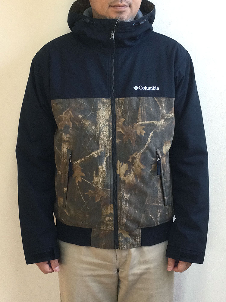 Columbia コロンビア ロマビスタフーディ ジャケット LOMA VISTA HOODIE Timberwolf カモフラ フード ブルゾン アウトドア PM3753