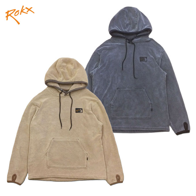 乐天商城 - ROKX ロックス CLASSIC 200 FLEECE PIG PARKA フリースピグメントパーカー フリース アウトドア POLARTEC ポーラテック RXMF234003