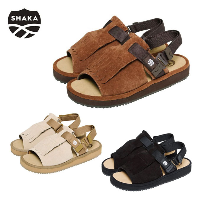 乐天商城 - SHAKA シャカ OPEN TOE MULE KILT SUEDE ミュールサンダル サンダル カジュアル アウトドア SK-356