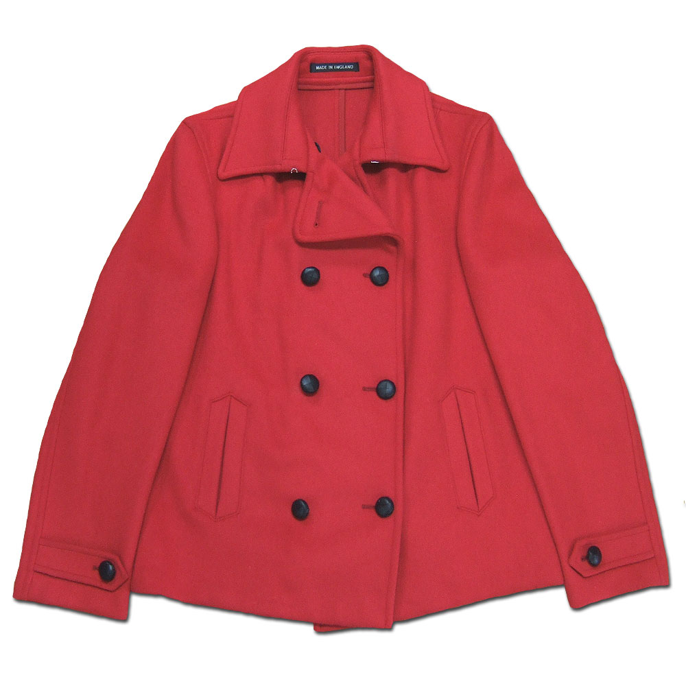 グローバーオール ピーコート メンズ Gloverall グローバーオール ピーコート レッド Pコート peacoat MadeinENGLAND 英国製 deadstock 1331/TD ウィメンズ