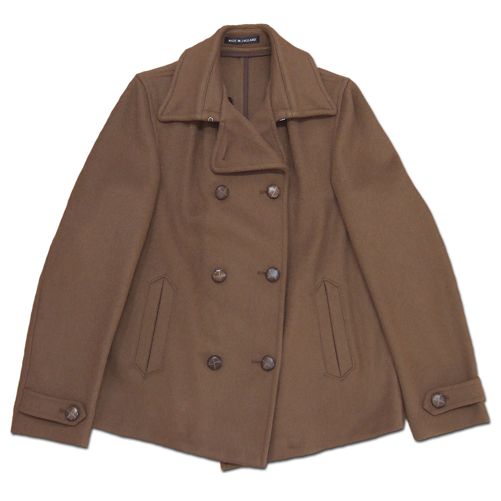 グローバーオール ピーコート メンズ Gloverall グローバーオール ピーコート ダークベージュ Pコート peacoat MadeinENGLAND 英国製 deadstock 1331/TD ウィメンズ