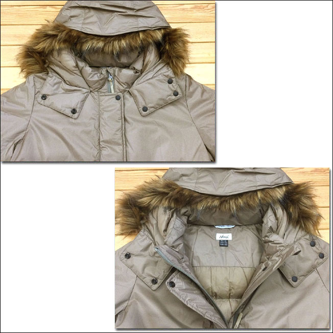 【WOMEN】 NANGA オーロラダウンハーフコート AURORA DOWN HALF COAT COYOTE ナンガ オーロラテックス ヨーロピアンダックダウン アウトドア 防水 MadeinJAPAN 日本製 滋賀