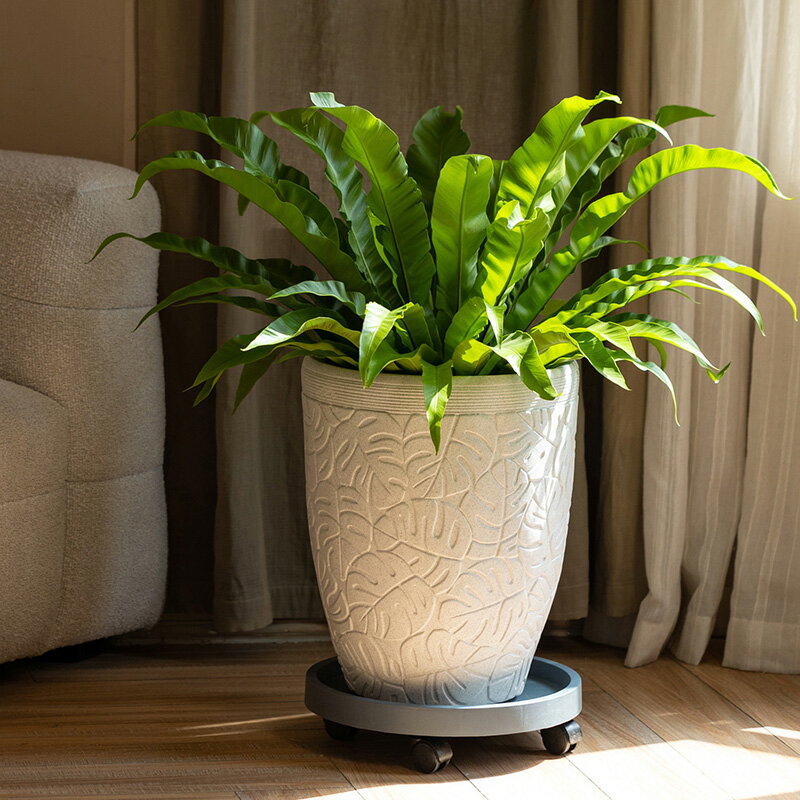 【送料無料】 植木鉢 北欧風 プランター 観葉植物用 大型 方形 口径27.5/34cm 9 11...