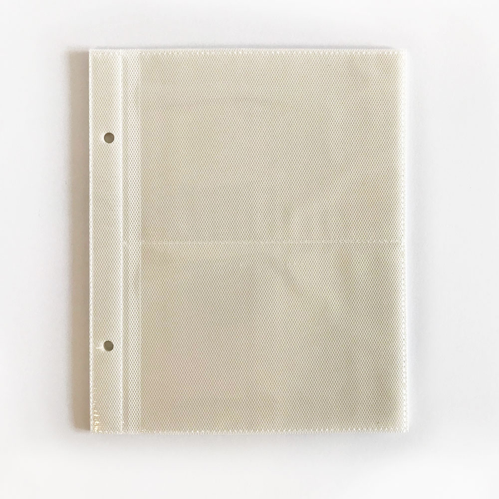 木製カバーアルバム専用リフィル50枚+レインボーリーフ