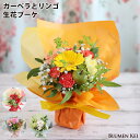 送料無料 生花 花 花束 ガーベラとリンゴのブーケ/母の日 画像配信 メッセージカード 成人式 プレゼント ギフト 結婚祝い ウェディング ブーケ 誕生日 仏花 プロポーズ お祝い 女性 妻 かわいい おしゃれ フラワー パーティ 開店祝い 入学祝い サプライズ