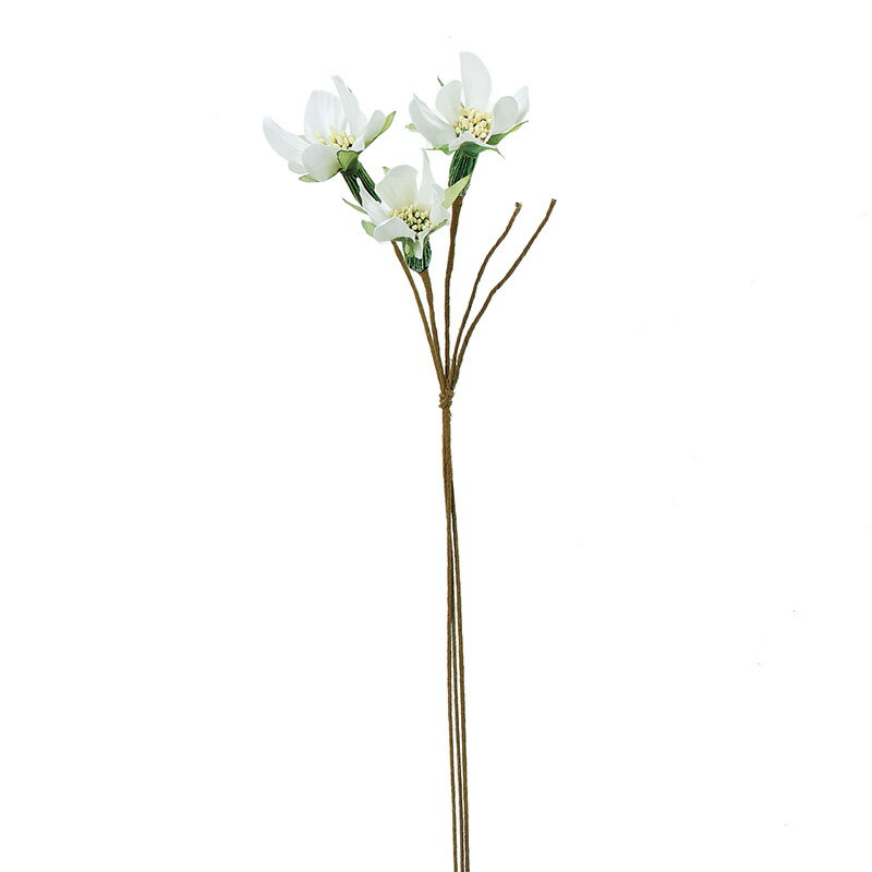 ブロッサムバンチ（1束3本） ホワイトa-73342-001【ascaアスカ】