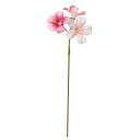 ミニフラワーピック×3(1袋6本入) ピンク a-73383-003 造花アーティフィシャル【ascaアスカ】