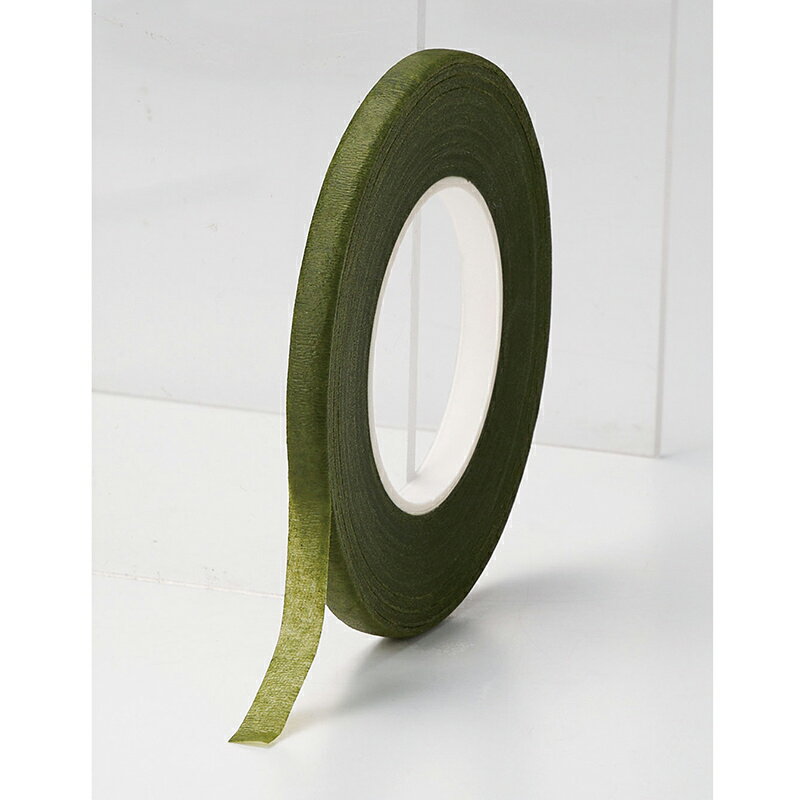 フローリストテープ・6mm（1袋2巻入） モスグリ－ン a-16932-053m 造花アーティフィシャル