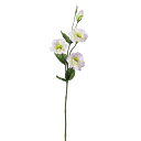 【造花 アーティフィシャルフラワー】トルコギキョウ×3 つぼみ×3 パ−プルクリ−ム a-33353-007c 【ascaアスカ】