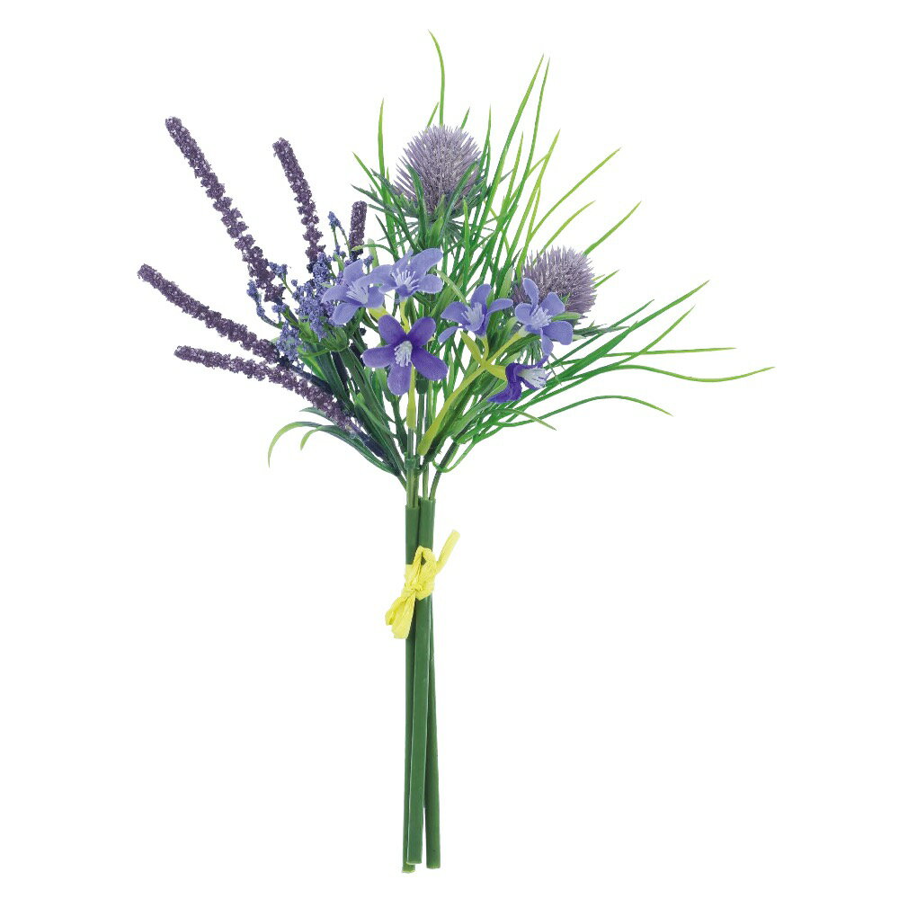 ミックスフラワーバンチ ラベンダ-a-33547-006【ascaアスカ】