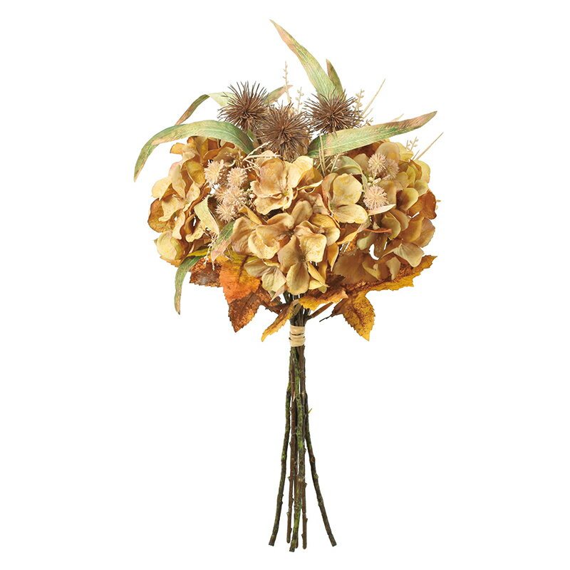 【造花 アーティフィシャルフラワー】ミックスフラワーブーケ ラスト a-34436-038 【ascaアスカ】