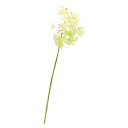 【造花 アーティフィシャルフラワー】ミニオーキッド×11 つぼみ×2 ライトグリ-ン a-34848-052b 【ascaアスカ】