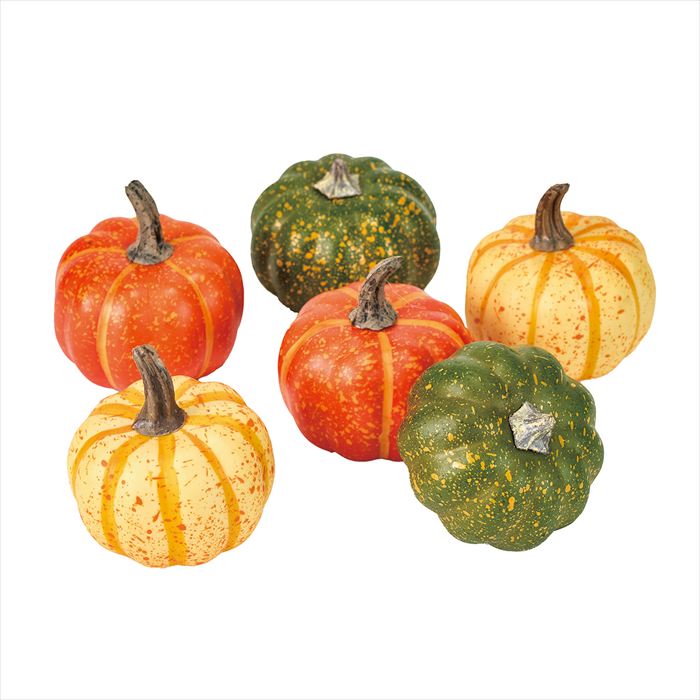 【オーナメント　置物　ハロウィン】　オータムパンプキンアソート　MIX hw001879-zzz 0【東京堂】