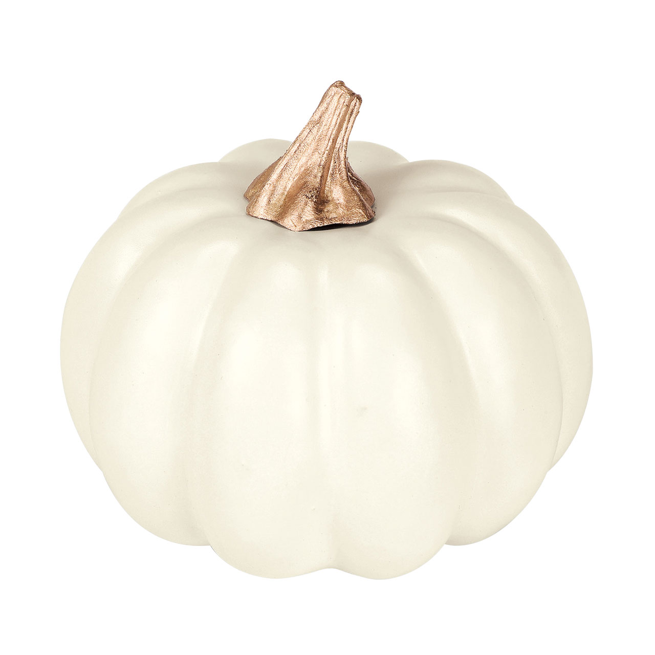 【オーナメント　置物　ハロウィン】　パンプキン　＃1　　WHITE hw002700-001 0【東京堂】