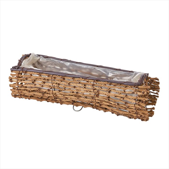 【ナチュラル素材　バスケット　かご】　ネストロング　S　 kn033191-zzz 0【東京堂】