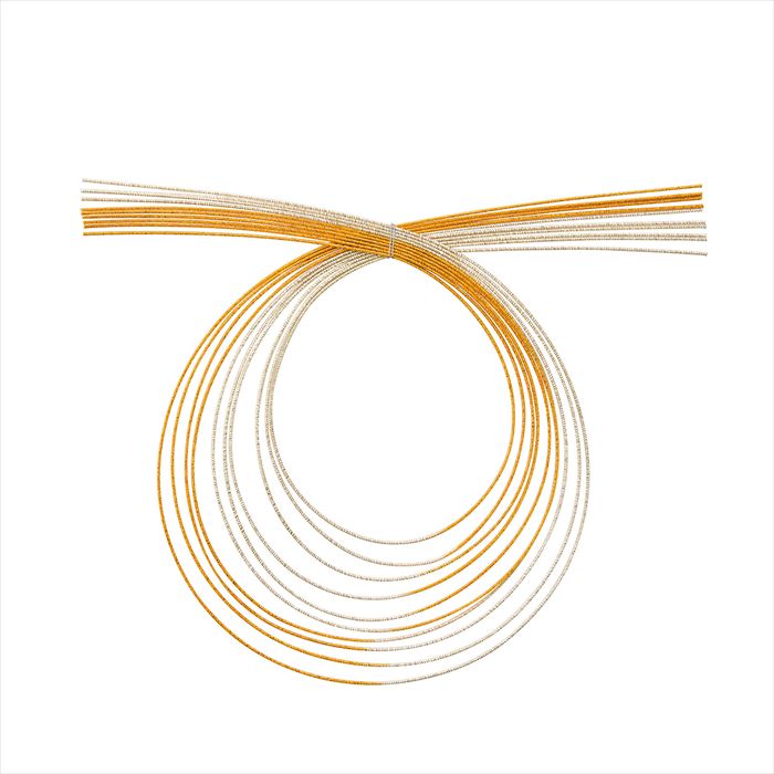 【水引　水引飾り】　日輪水引飾り　＃18　金／白金 mh000038-018 0【東京堂】