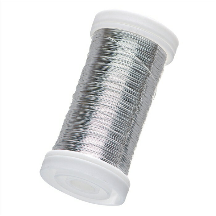 【資材　ワイヤー類】　スプールワイヤー＃27　 aw001911-zzz 糸針金　クラフトワイヤー【東京堂】