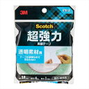 【資材 接着剤 固定剤】 3M 超強力両面テープ4m 透明素材用 az087729-zzz 接着テープ 固定テープ【東京堂】