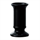 【花器 ベース 花器(陶器)】 HICHIRIKI 7Φ12H #800 BLACK cc159006-800 陶器【東京堂】