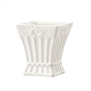 【花器 ベース 花器(陶器)】 Petit blanc 7.5□8.5H WHITE cc344180-100 陶器【東京堂】