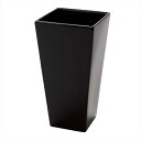 【花器 ベース 花器(陶器)】 ネオスクエアL #20 シャイニーブラック cx000474-020 陶器【東京堂】