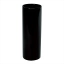 【花器 ベース 花器(陶器)】 ノークシリンダーL #20 シャイニーブラック cx000620-020 陶器【東京堂】