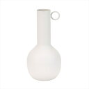 【花器 ベース 花器(その他素材)】 シュクレ アン #1 MATT WHITE cx002001-001 ブラス 金属【東京堂】