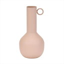 【花器 ベース 花器(その他素材)】 シュクレ アン #2 MATT PINK cx002001-002 ブラス 金属【東京堂】