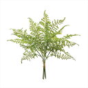 【アーティフィシャルフラワー 造花 グリーン リーフ 多肉植物】 レザーファーンバンドル GREEN fg302505-zzz シダ ファーン【東京堂】