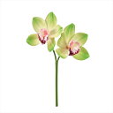 【アーティフィシャルフラワー 造花 フラワー(アーティフィシャル)】 ミディシンビジウム #23 GR/CR fm001037-023 オーキッド 蘭【東京堂...