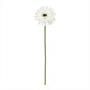 【アーティフィシャルフラワー 造花 フラワー(アーティフィシャル)】 ソワールガーベラ #1 WHITE fm002403-001 ガーベラ【東京堂】