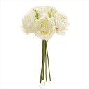 【アーティフィシャルフラワー 造花 フラワー(アーティフィシャル)】 パルファンローズブーケ #1 CREAM fm001765-001 ローズ ばら【東京堂】