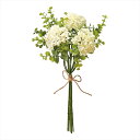 【アーティフィシャルフラワー 造花 フラワー(アーティフィシャル)】 ビバーナムユーカリブーケ #37 CREAM fm003390-037 スノーボール ビバーナム【東京堂】