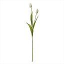 【アーティフィシャルフラワー 造花 フラワー(アーティフィシャル)】 ツインチューリップ #1 CR/WH fm007846-001 チューリップ【東京堂】