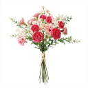 【アーティフィシャルフラワー 造花 フラワー(アーティフィシャル)】 ハミングカーネブーケ #3 RED/PK fm008321-003 カーネーション【東京...