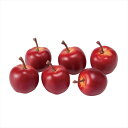 【アーティフィシャルフラワー 造花 実もの 果物 野菜 パン】 マルシェアップルS #3 RED fv000370-003 アップル【東京堂】
