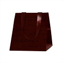 【リボン ラッピング 包装資材 パッケージ】 シャルマンバッグSS #8 ブラウン gf090110-008 アレンジバッグ レジ袋【東京堂】