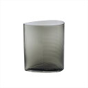 【花器 ベース 花器(ガラス)】 リーバガラス20 #15 GRAY gw000260-015 ガラス【東京堂】